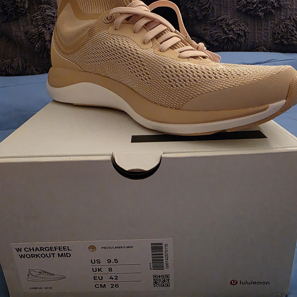 lululemon athletica Beige Athletic Shoes